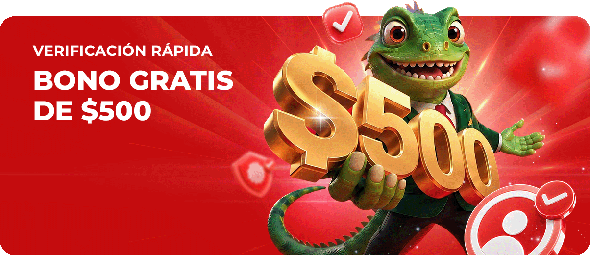 Bono gratis de $500